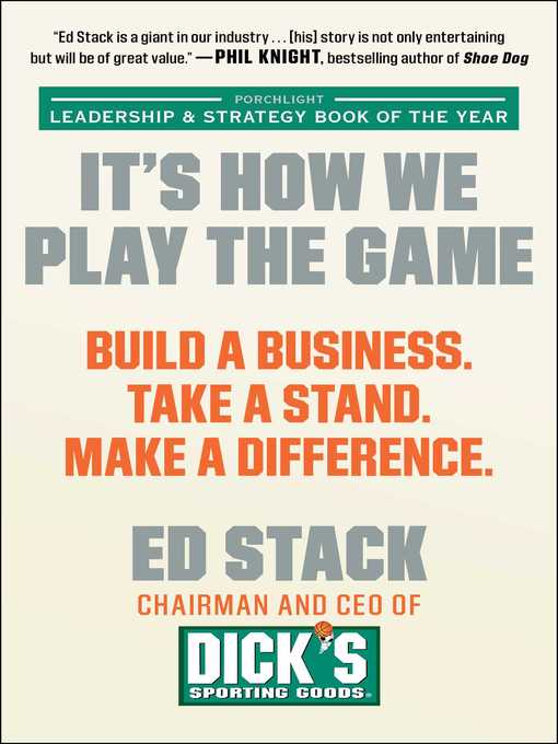 Title details for It's How We Play the Game by Ed Stack - Available